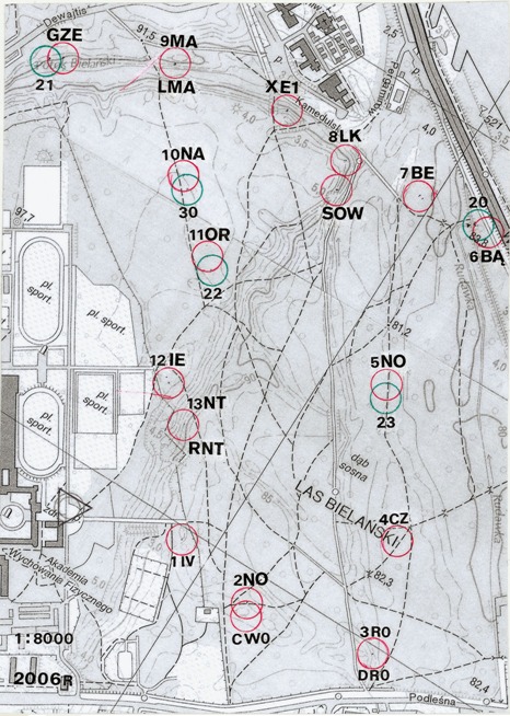 Mapa wzorcowa NBMnO 2006